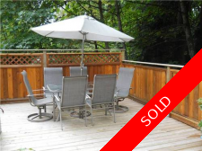 North Shore Pt Moody Townhouse for sale: Woodside village 3 bedroom 1,038 sq.ft. (Listed 2012-09-25)